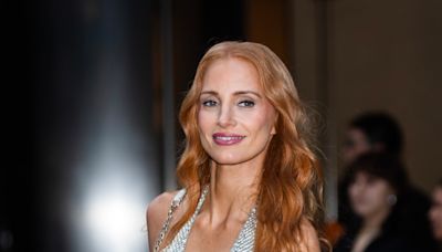 Jessica Chastain Gives Naomi Campbell's '90s Runway Top a Twirl