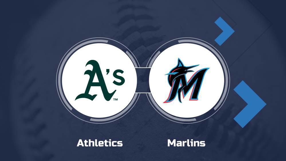 Athletics vs. Marlins Series Viewing Options - May 3-5