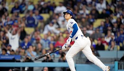 AP PHOTOS: Ohtani chases historic 50-50 club in home runs and stolen bases