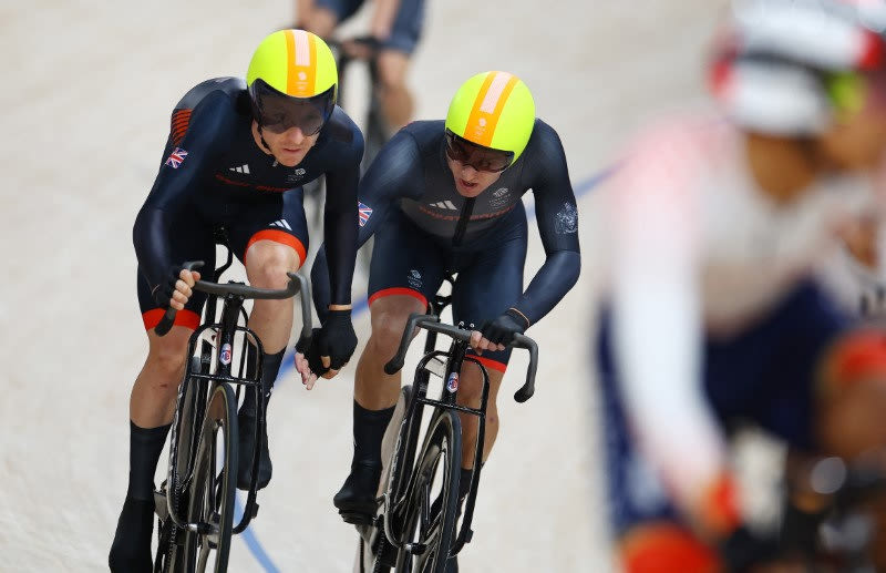 Olympics-Cycling-Dutch disqualified and fined after Britain's Wood wiped out