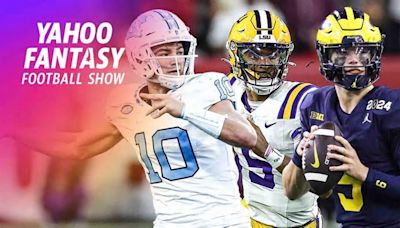 Could the Commanders regret not drafting Drake Maye over Jayden Daniels or JJ McCarthy? | Yahoo Fantasy Football Show