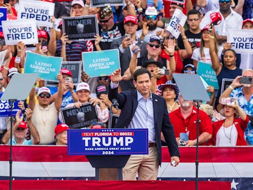 Latinos son los demócratas de Reagan de hoy, así que es probable que Rubio sea el vicepresidente de Trump