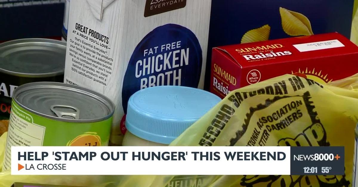 National Association of Letter Carriers aims to 'stamp out hunger' this weekend