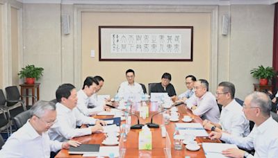 陳茂波訪京期間 與多名國家財金官員討論人民幣國際化等