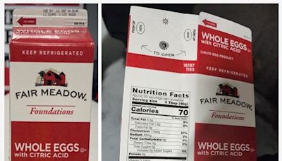 USDA: More than 4,600 pounds of egg products recalled in 9 states for health concerns