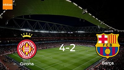 Girona consigue la victoria en casa frente a Barcelona 4-2