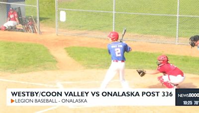 Legion Baseball: Westby/ Coon Valley vs. Onalaska Post 336