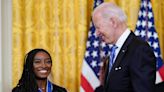 Simone Biles swipes back at Trump lawyer who called her a 'loser' after she was awarded the Presidential Medal of Freedom: 'Who is Jenna Ellis?'