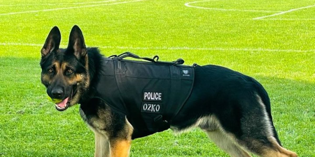 Money donated to Shaker Heights Police Department for new bulletproof K-9 vest