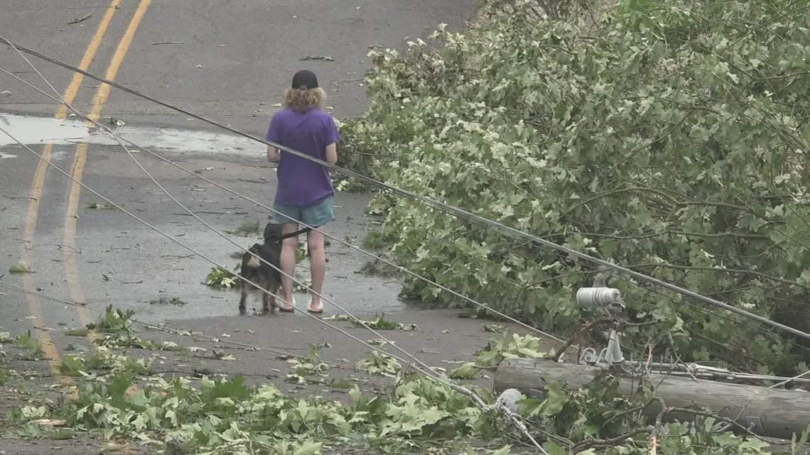 Hot Springs man 'thankful to be alive' after overnight EF-2 tornado