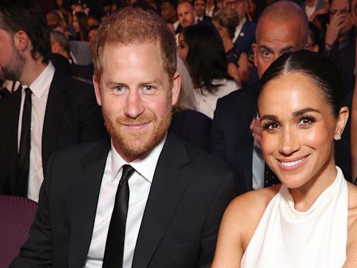 Meghan Markle Just Made A Rare Red Carpet Appearance Alongside Prince Harry And Serena Williams