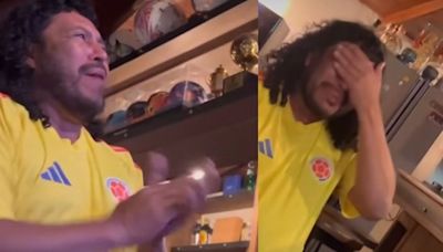 Entre lágrimas: así celebró René Higuita el triunfo de la Selección Colombia