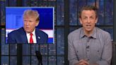 Seth Meyers Rips Trump’s ‘Reassuring’ Promise He Won’t ‘Have Time for Retribution’: Like Hannibal Lecter Saying ‘I Had a Big...