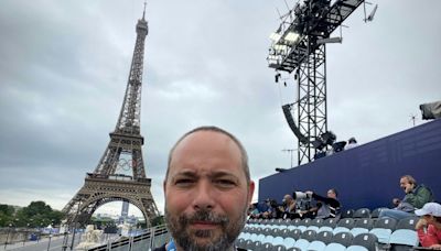 "Nez à nez avec l'obélisque": le BMX vu par le photographe AFP Jeff Pachoud aux JO