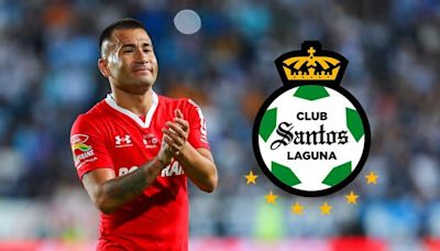 "Es el más posible": revelan que Jean Meneses podría dejar Toluca y llegar a Santos Laguna