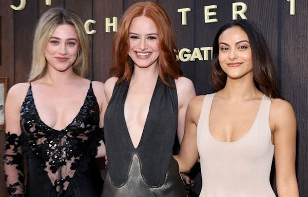 “Riverdale ”stars Madelaine Petsch, Lili Reinhart, and Camila Mendes reunite at “The Strangers: Chapter 1” premiere