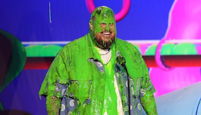 Watch Jelly Roll Get Slimed at the 2024 Nickelodeon Kids’ Choice Awards