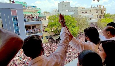 Tollywood superstar Allu Arjun, YSRCP MLA booked for poll code violation in Andhra Pradesh