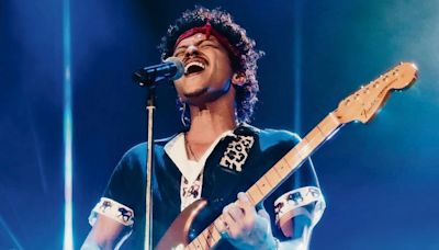 Bruno Mars arma fiesta de 24 kilates