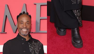 Billy Porter Slips on Platform Chelsea Boots for Time 100 Gala 2024