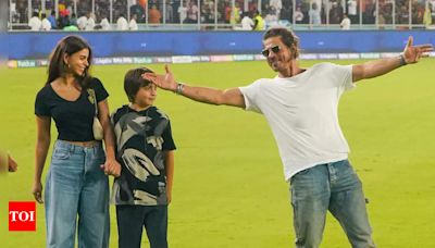 Shah Rukh Khan, Suhana, AbRam head to Chennai for IPL 2024 final - Watch | Cricket News - Times of India