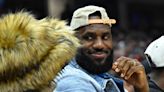 LeBron James attends Cavs-Celtics Game 4 at Rocket Mortgage FieldHouse tonight