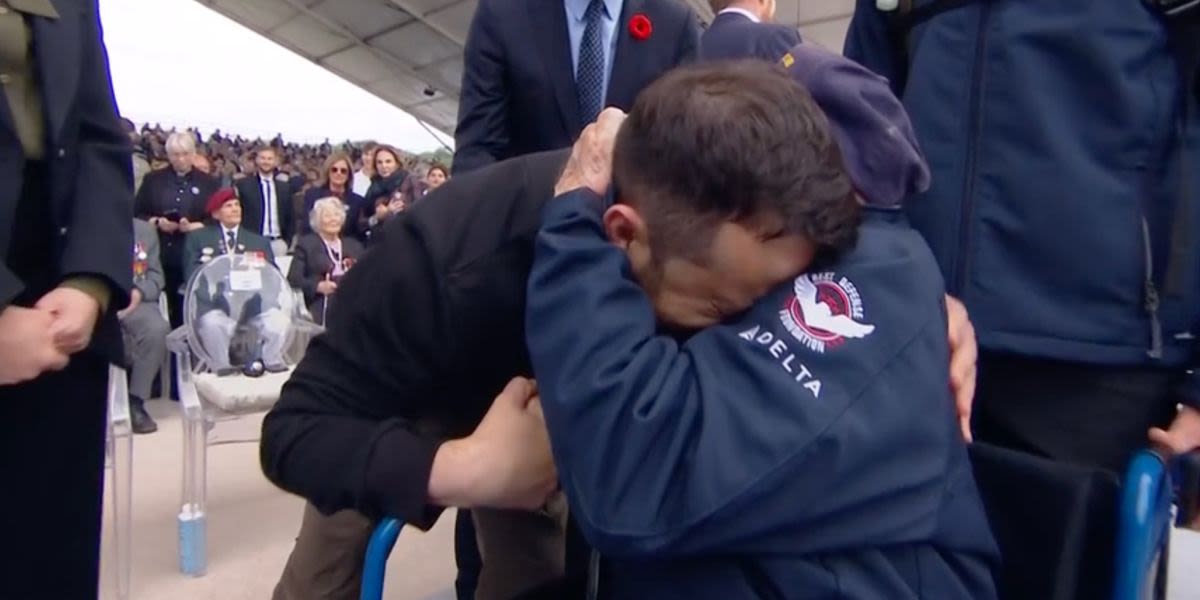 D-Day Veteran Shares Emotional Embrace With Zelensky: 'You Bring Tears To My Eyes'