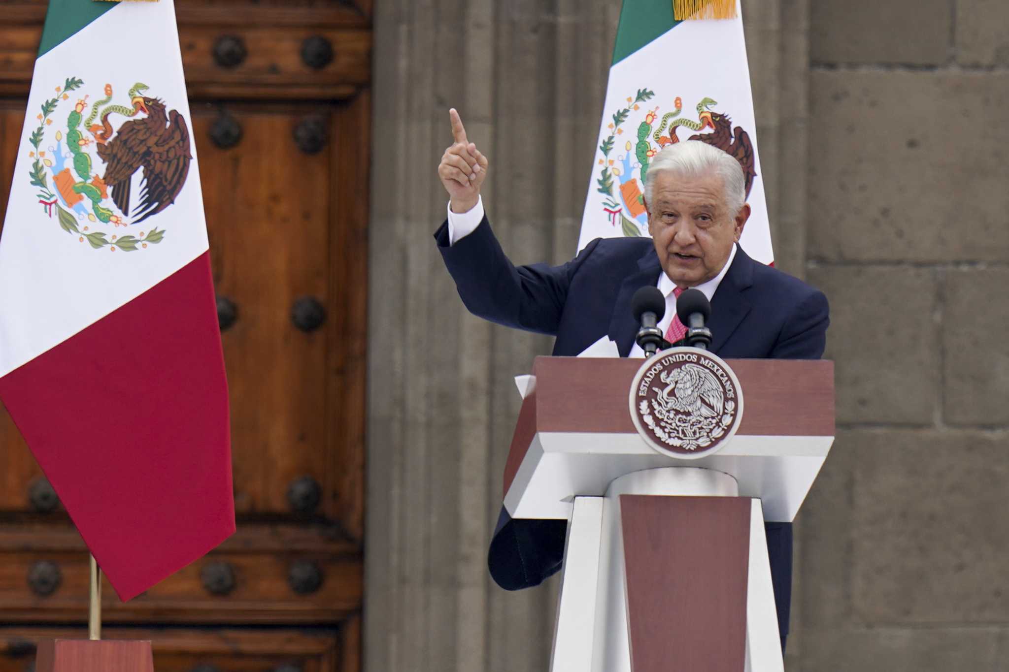 Mexico's president asks Sinaloa cartel to act 'responsibly' as violence escalates in the north