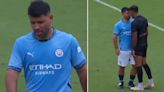 Kun Agüero debutó con una derrota 6-3 en el torneo del millón de dólares y tuvo un cruce con un rival por una violenta patada