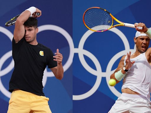 Carlos Alcaraz vs Hady Habib y Rafa Nadal vs Fucsovics, en la primera ronda de los JJOO de París 2024