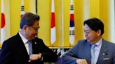 S.Korea, Japan foreign ministers meet to tackle historical disputes