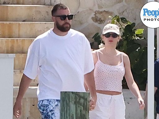 Taylor Swift and Travis Kelce Spotted Strolling Hand-in-Hand During Romantic Bahamas Vacation: PHOTOS