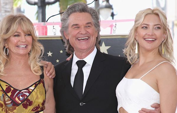 Kate Hudson says Goldie Hawn, Kurt Russell 'stuck it out' over 40 years although 'our family is just nuts'