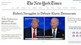 Qué dice la prensa de Estados Unidos tras el debate presidencial entre Biden y Trump