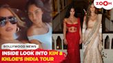 Kim and Khloe Kardashian's India Highlights: From Rikshaw Ride to Temple Visits