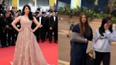 Injured Aishwarya Rai Bachchan leaves for Cannes with daughter Aaradhya, fans express concern. See pics