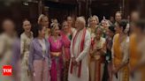 PM Modi interacts with artists of Russian Cultural Troupe | India News - Times of India