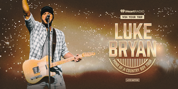 Here's How You Can Win A Trip To Luke Bryan's 'Mind Of A Country Boy Tour' | iHeart