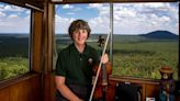 How a 3rd-generation fire watcher sees the climate change from her tower in the pines