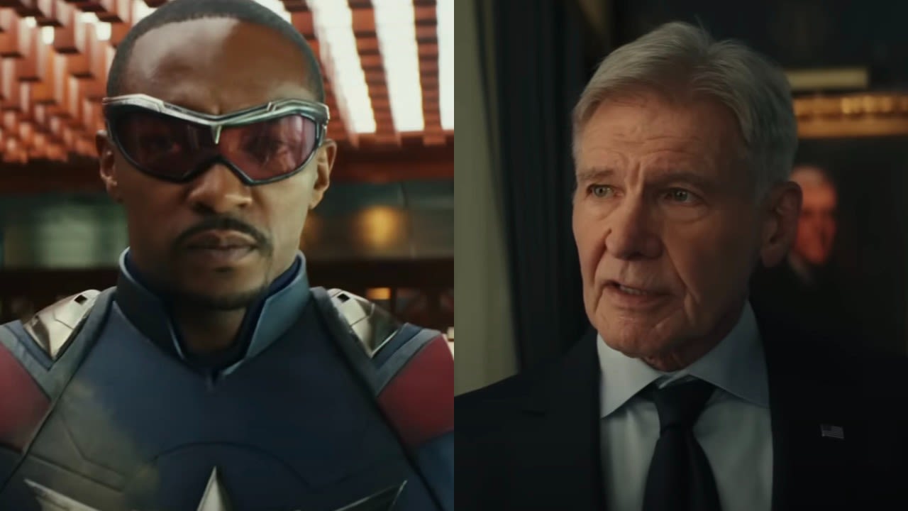 ...Anthony Mackie Hilariously Name-Dropped Appearing In Hollywood Homicide With Harrison Ford When Talking About Him Joining Marvel...