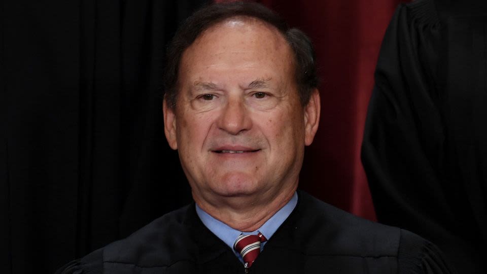 Justice Samuel Alito blames upside-down American flag on his wife and a flap with neighbors