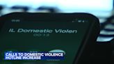 Illinois domestic violence hotline calls increase 90% compared to pre-pandemic levels