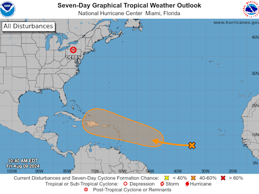 Another one? Hurricane forecasters eye new system in the Atlantic