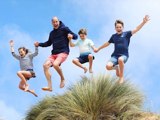 Catherine, Princess of Wales posts snap of Prince William playing with their kids to mark his 42nd birthday