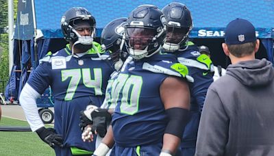 Seattle Seahawks' Laken Tomlinson Enjoying Going Up Against Mike Macdonald's Defense