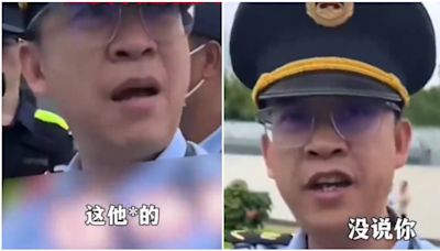 深圳交警羅湖口岸截停的士 耍官威爆粗影片瘋傳 事後道歉兼停職