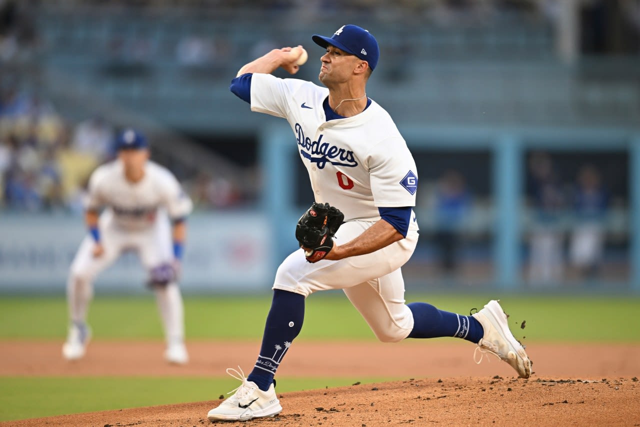 Flaherty strikes out 10 to lead Dodgers past Pirates