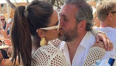 Samantha Faiers passionately kisses partner Paul in see-through dress