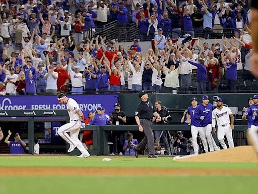 Rangers overcome disputed tip, top Cubs on Helm’s hit in 10th | Northwest Arkansas Democrat-Gazette