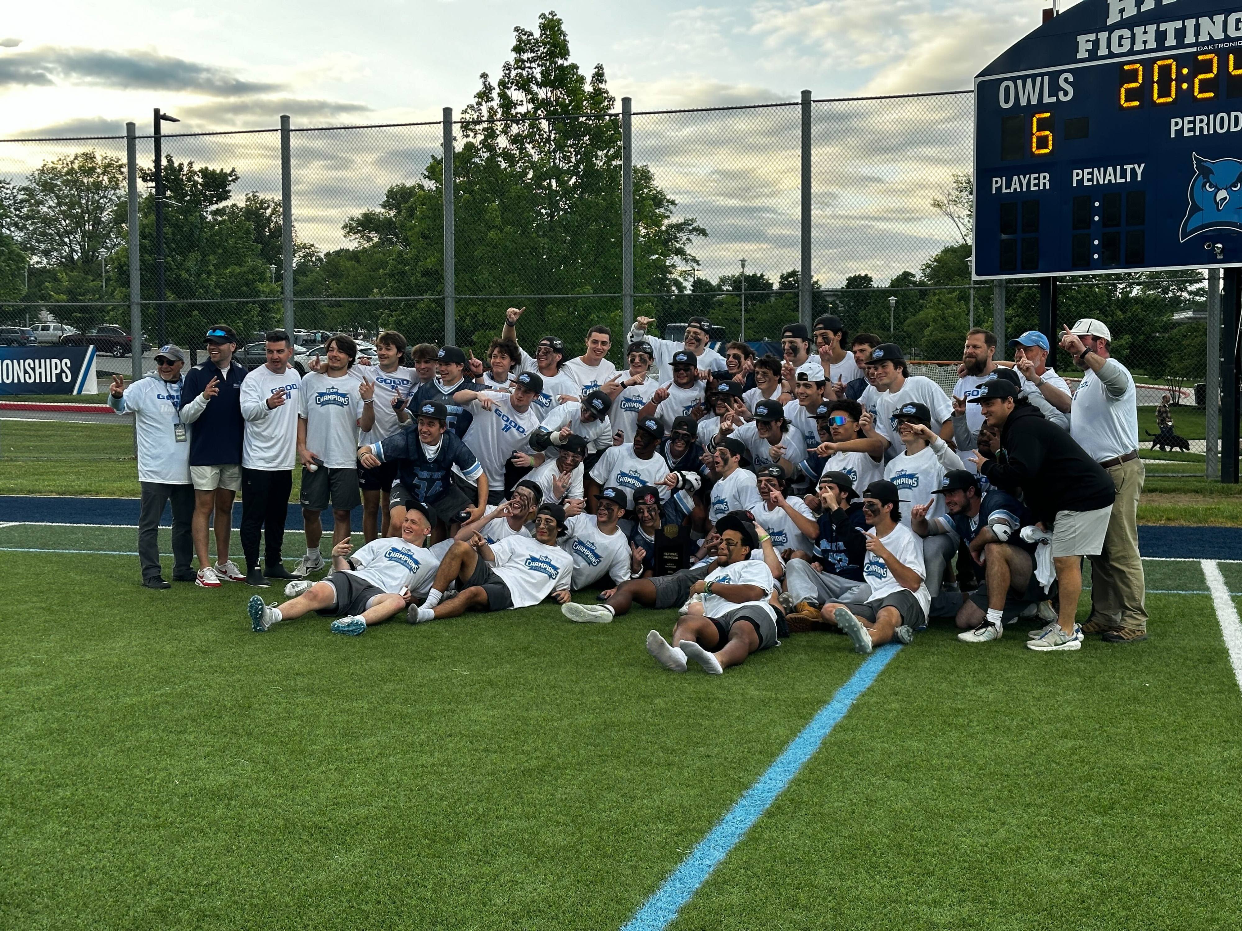 Harford Community College defends NJCAA men’s lacrosse national title, beating CCBC Essex, 16-6